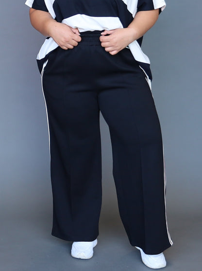 Volley Pants - Maroon Stripe - Isla-Maree