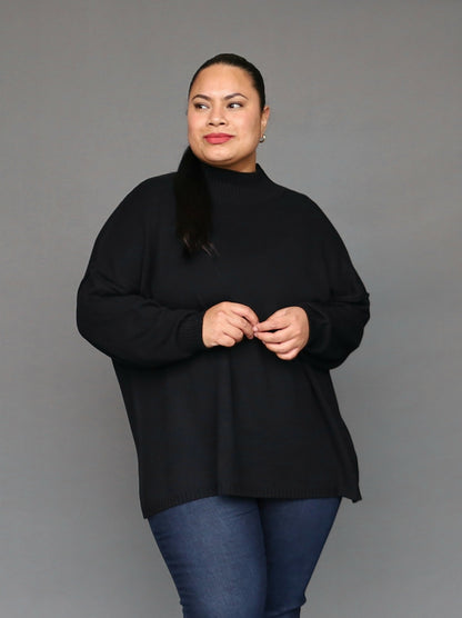 Camden Knit - Black - Isla-Maree
