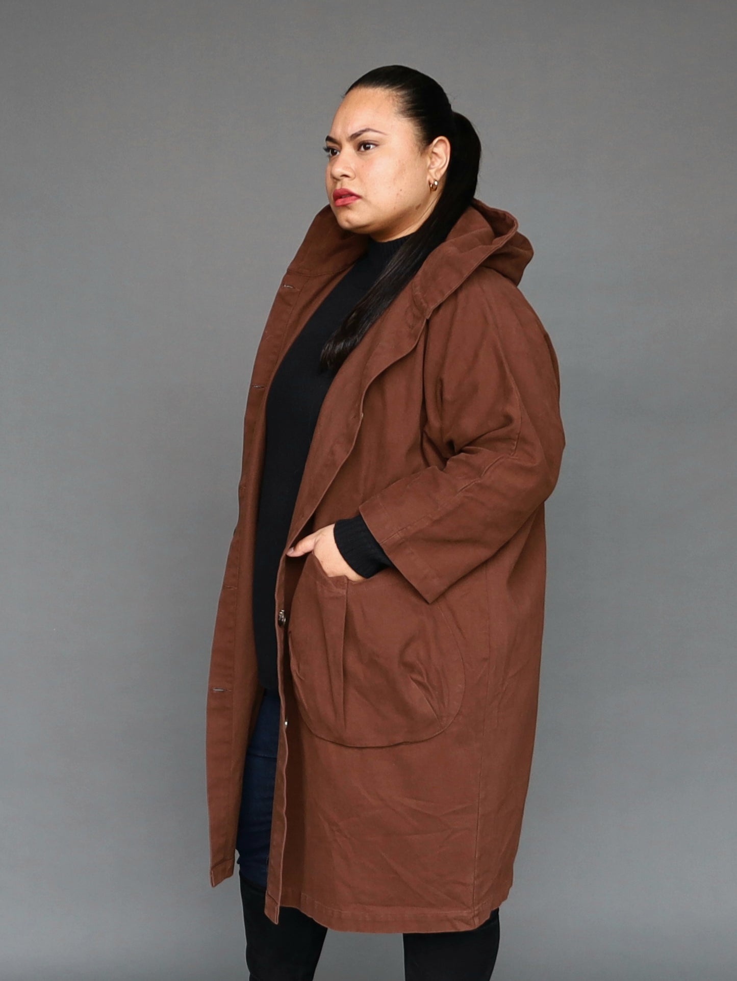 Come As You Are Coat - Chocolate - Isla-Maree