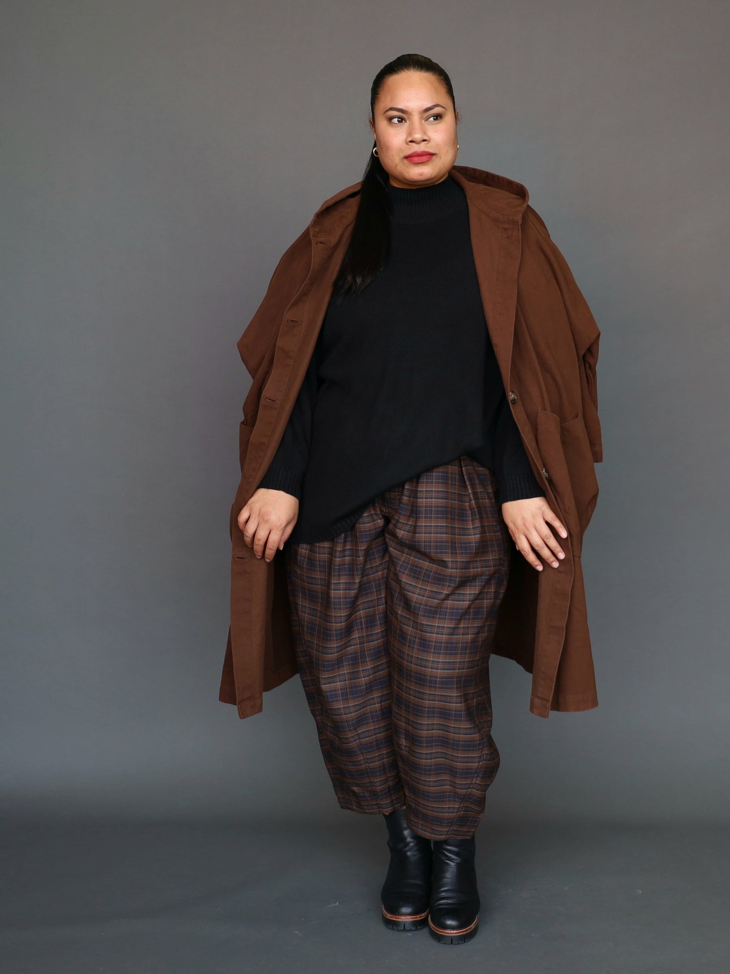 Come As You Are Coat - Chocolate - Isla-Maree
