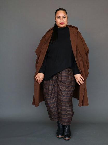 Come As You Are Coat - Chocolate - Isla-Maree