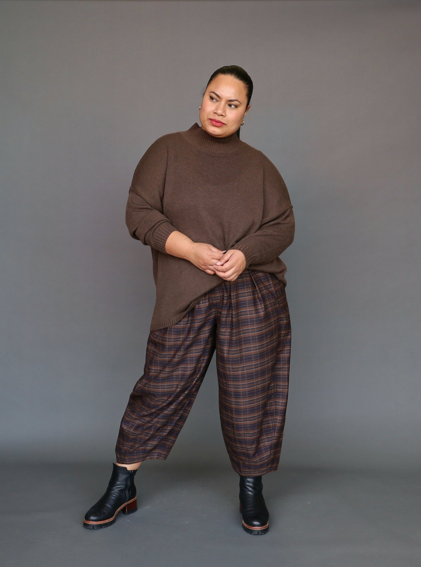 Camden Knit - Chocolate - Isla-Maree