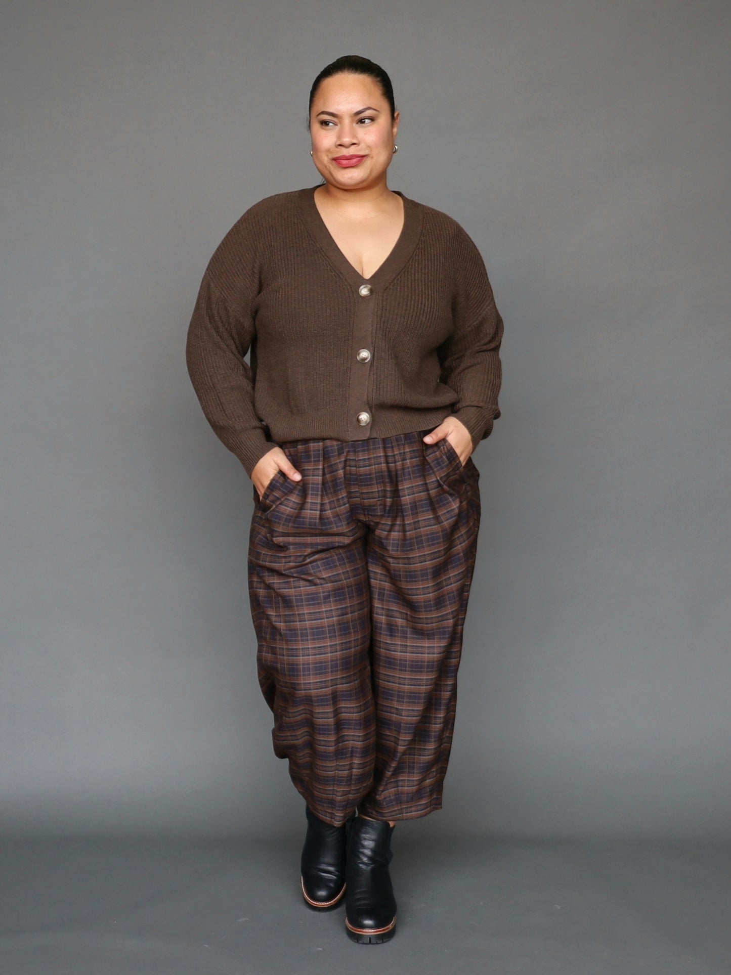 Cooper Cardi - Chocolate PRE SALE DUE END MAY - Isla-Maree