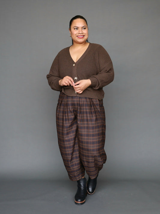Cooper Cardi - Chocolate PRE SALE DUE END MAY - Isla-Maree