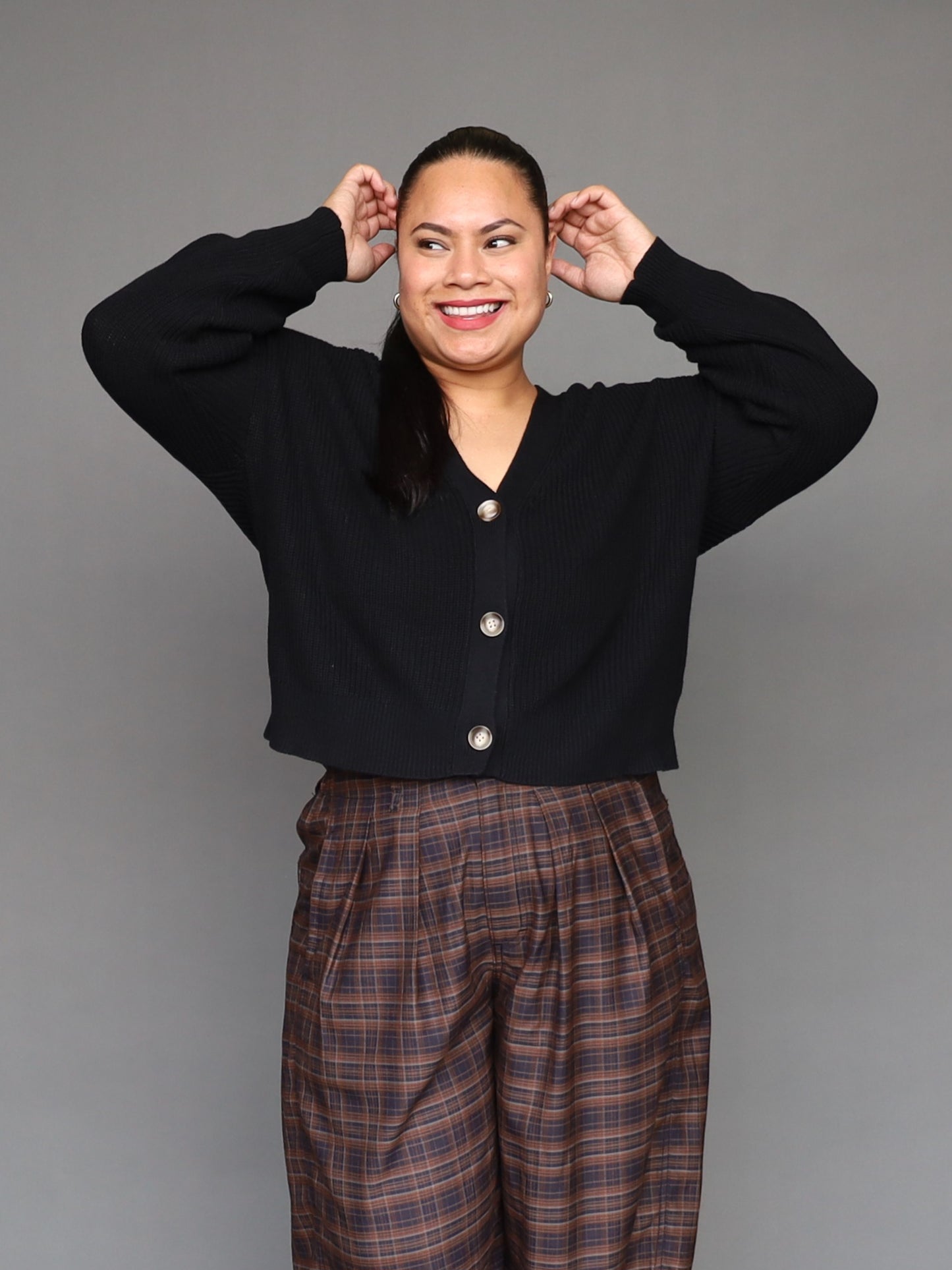 Cooper Cardi - Black PRE SALE DUE END MAY - Isla-Maree