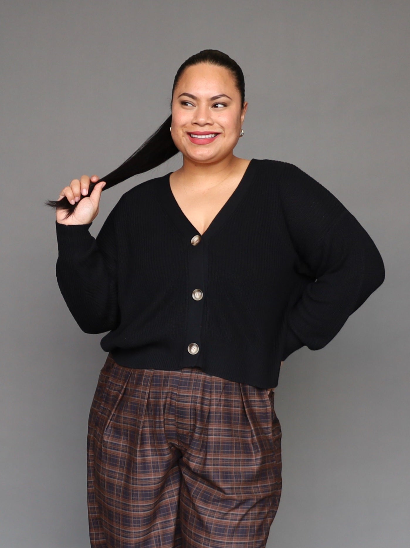 Cooper Cardi - Black PRE SALE DUE END MAY - Isla-Maree