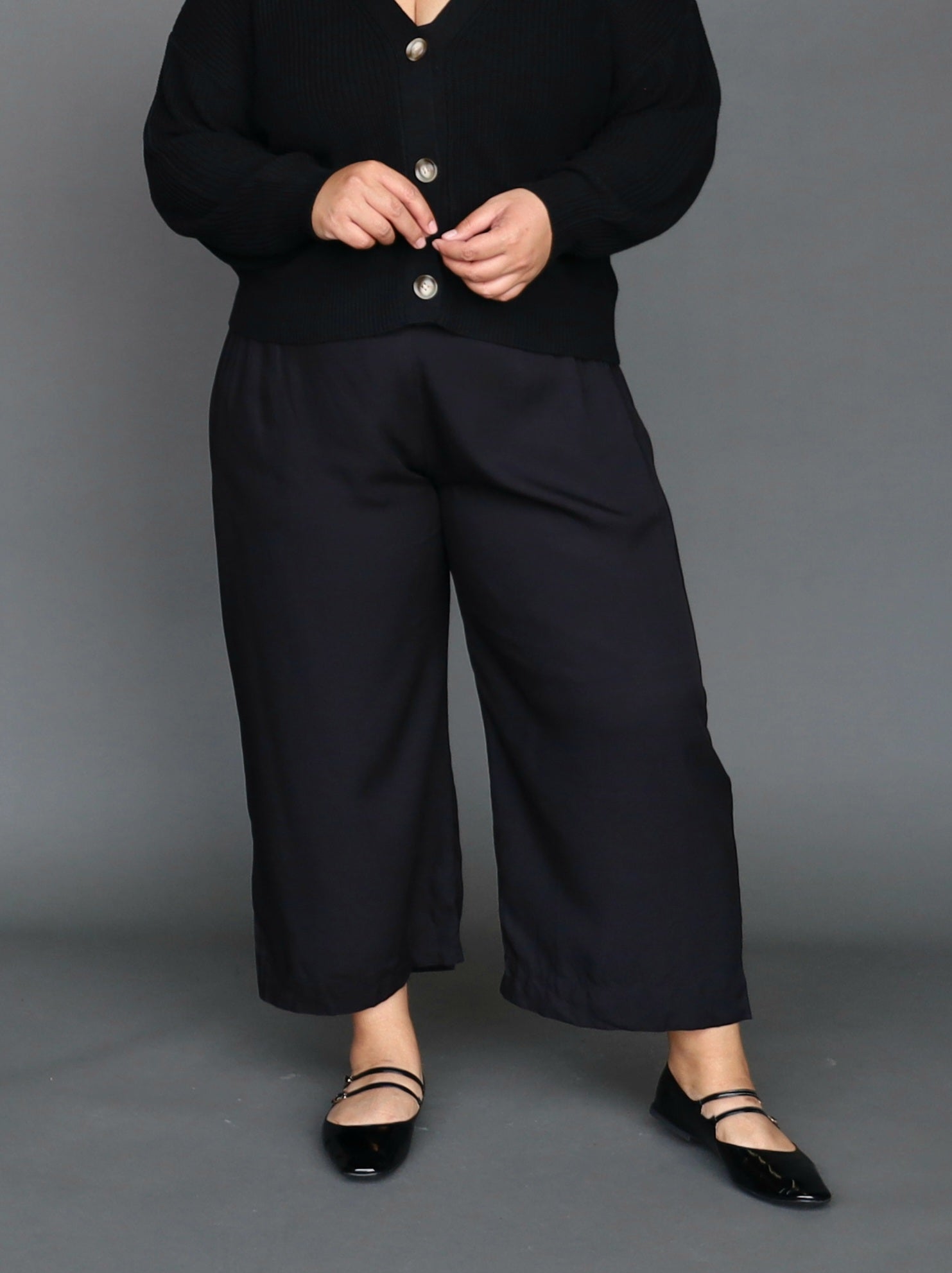 Culottes - Black - Isla-Maree
