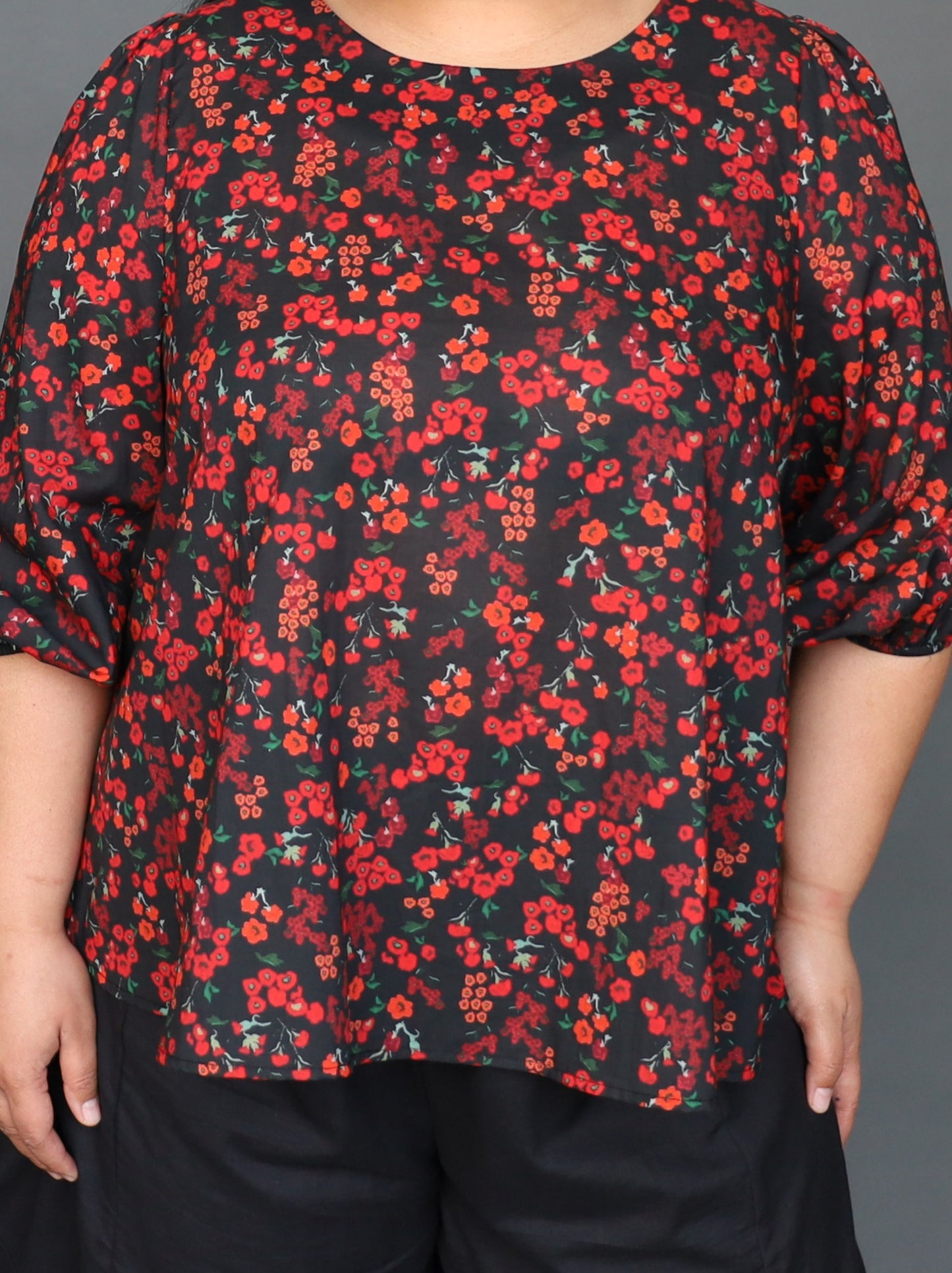 Amalfi Top - Poppy