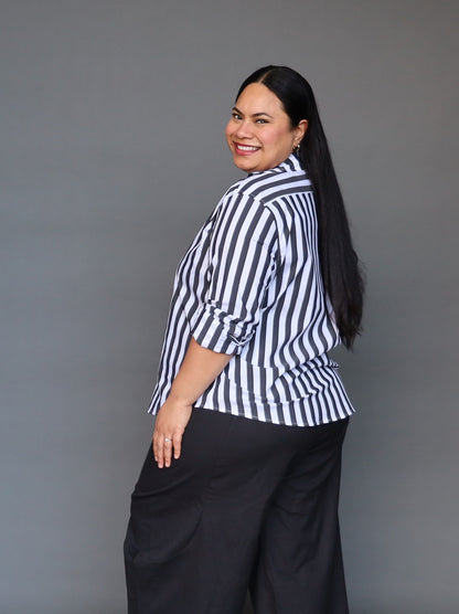 Girlfriend Shirt - Charcoal - Isla-Maree