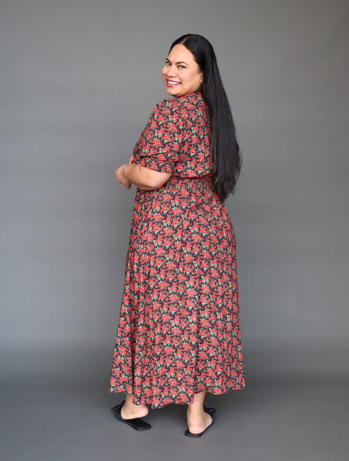 Carly Dress S/S - Rouge