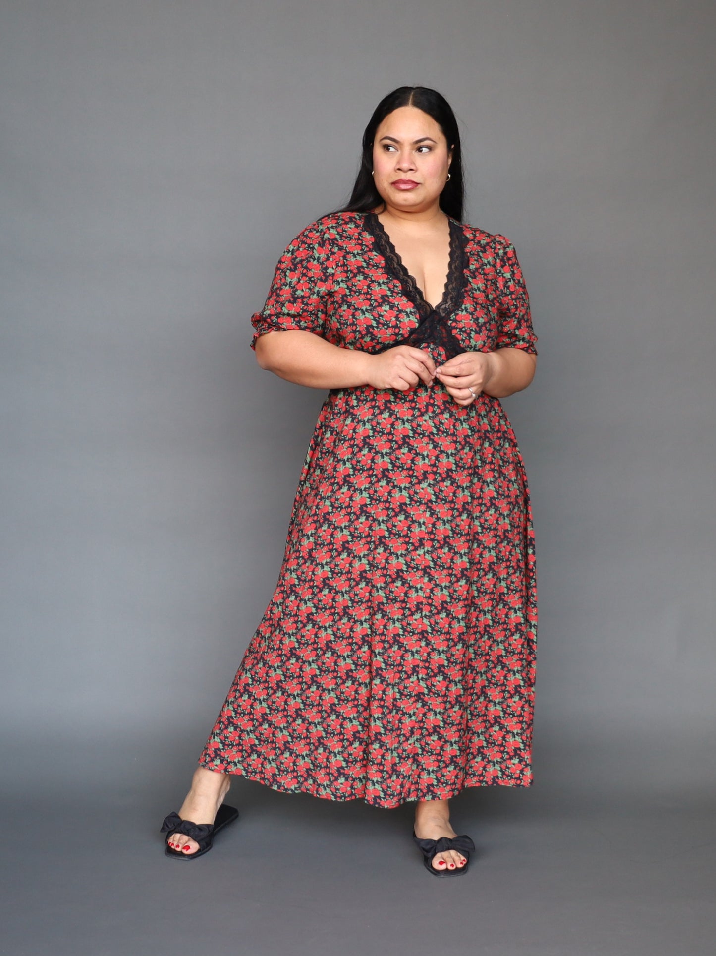 Carly Dress S/S - Rouge