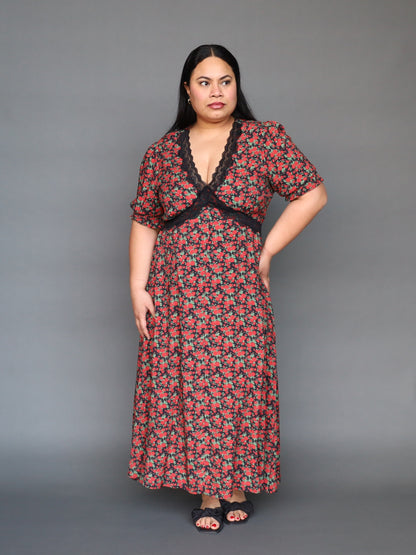 Carly Dress S/S - Rouge