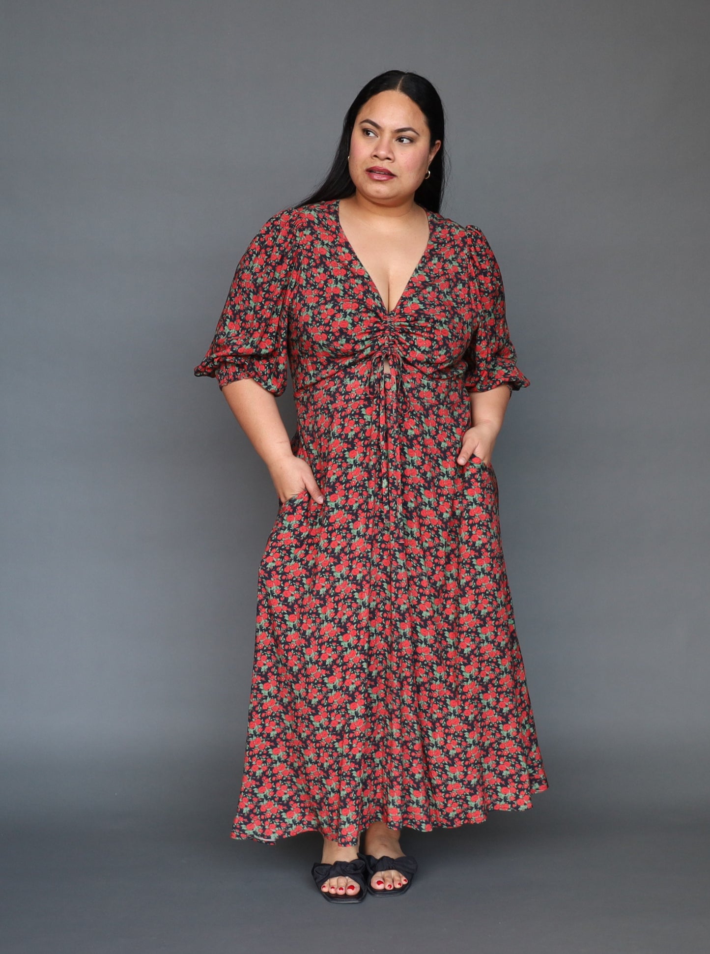 Rosie Dress - Rouge