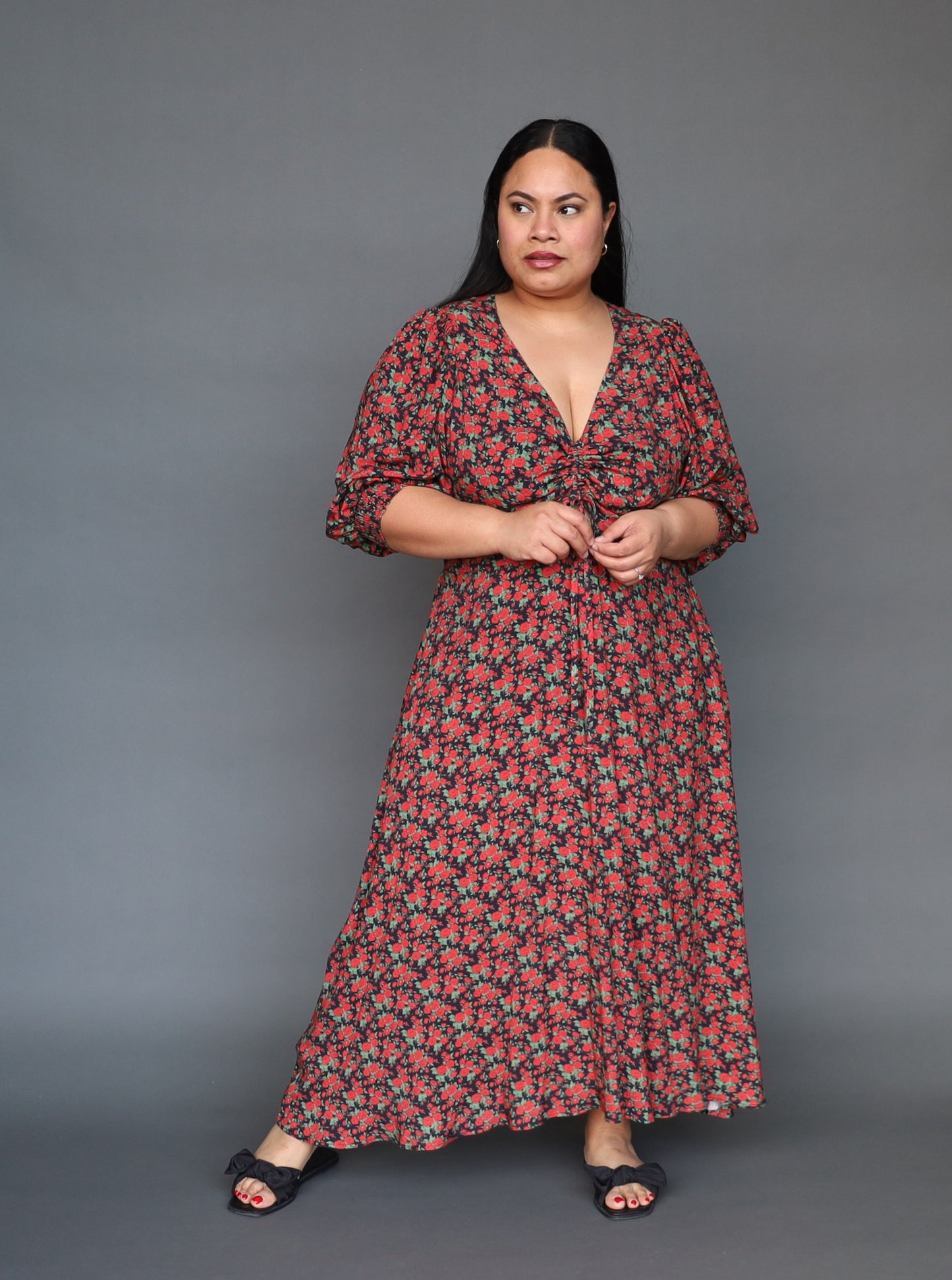 Rosie Dress - Rouge