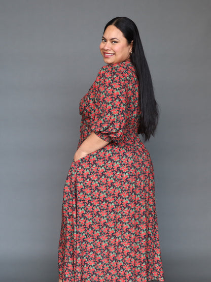 Rosie Dress - Rouge