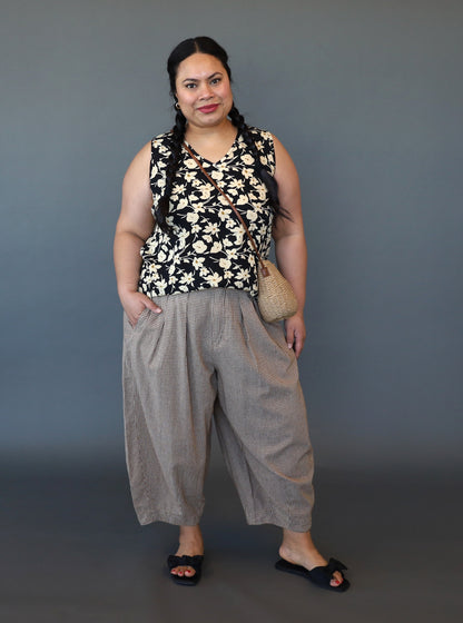 Let's Dance Pant - Tan Checks PRE-SALE 2 WEEK DELIVERY
