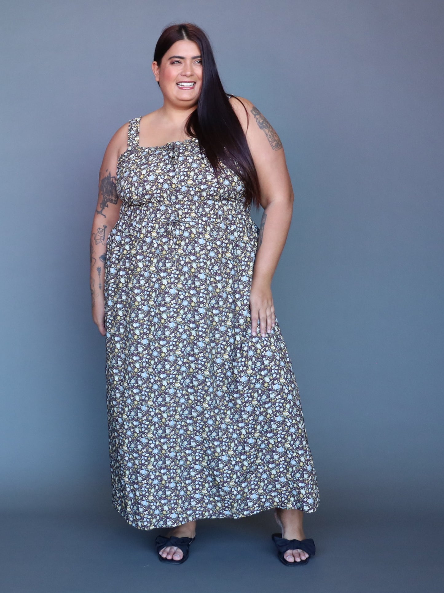 Trinity Dress - Chocolate Meadow