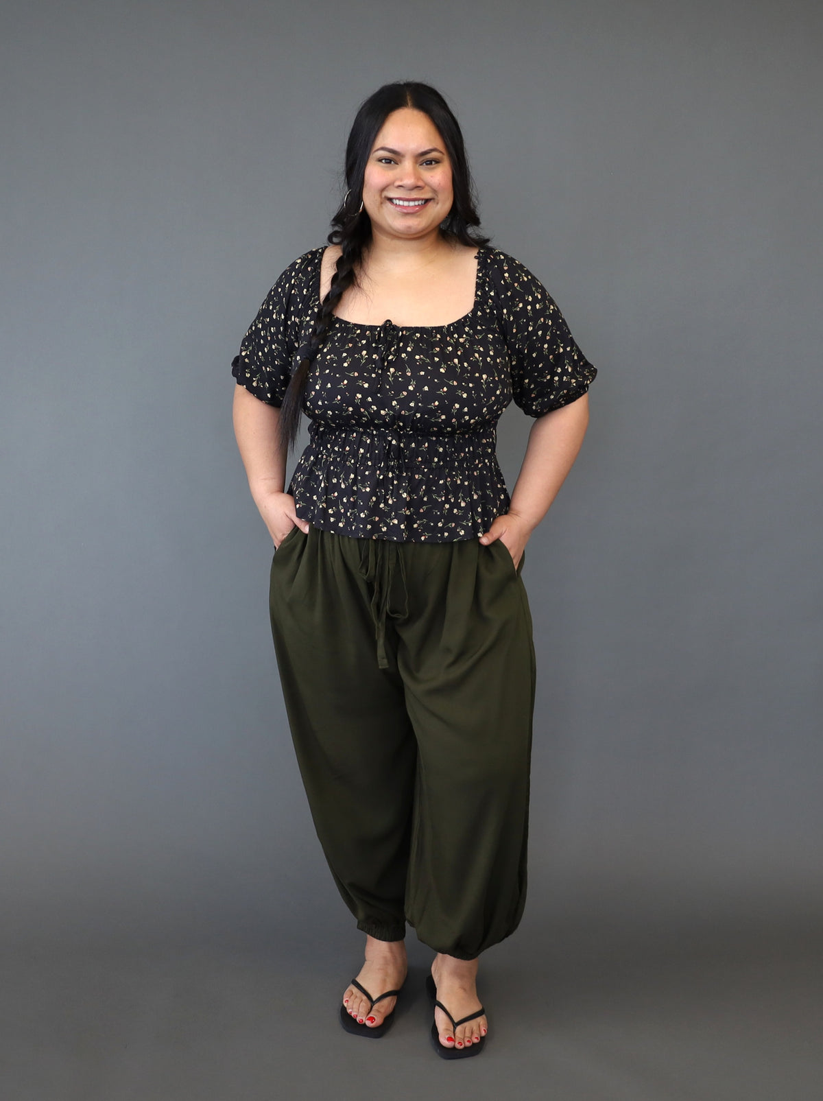 Madrid Pant - Army - Isla-Maree
