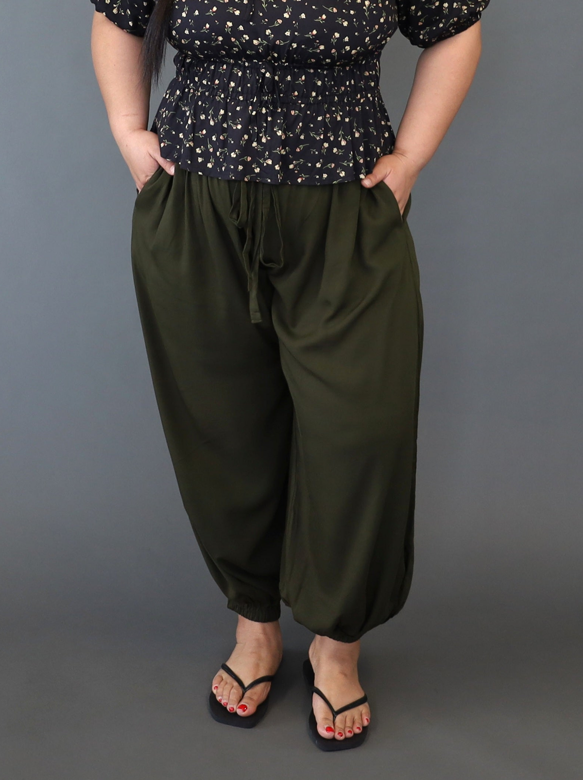 Madrid Pant - Army - Isla-Maree