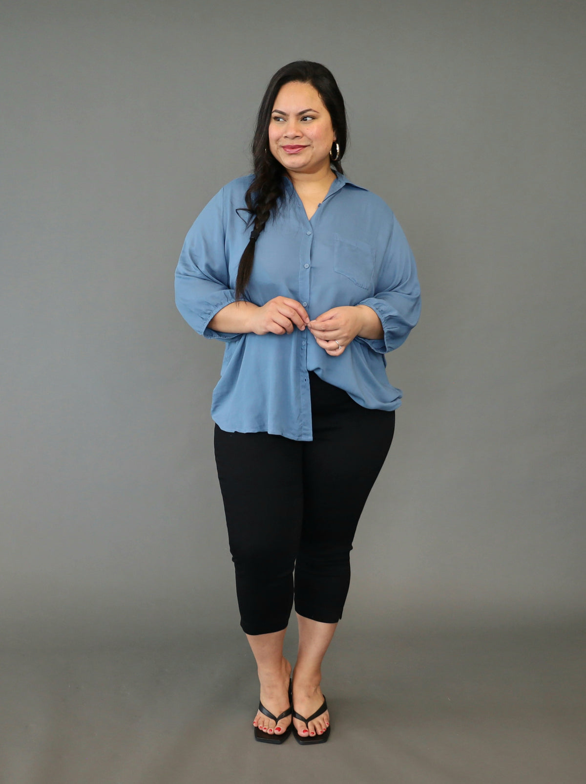 Haven Shirt - Denim Blue