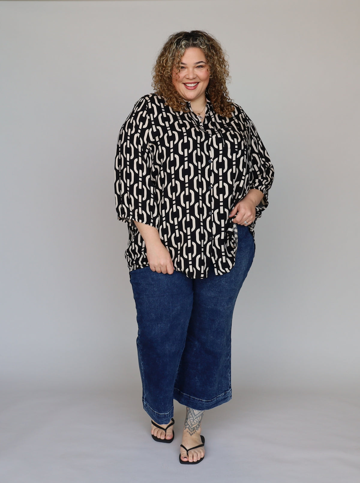 Haven Shirt - Chain Link - Isla-Maree