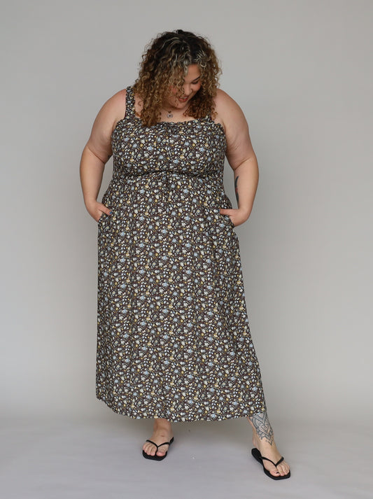 Trinity Dress - Chocolate Meadow
