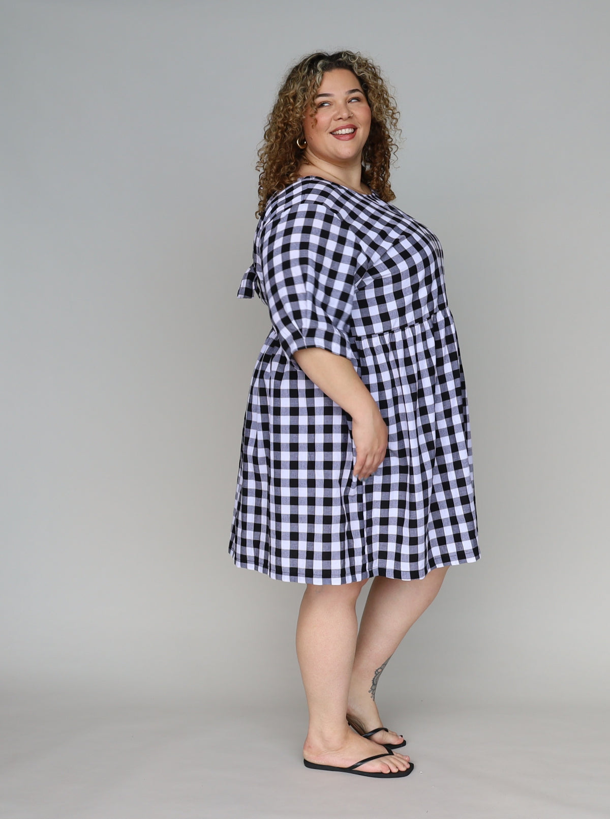 Alma Dress - Gingham