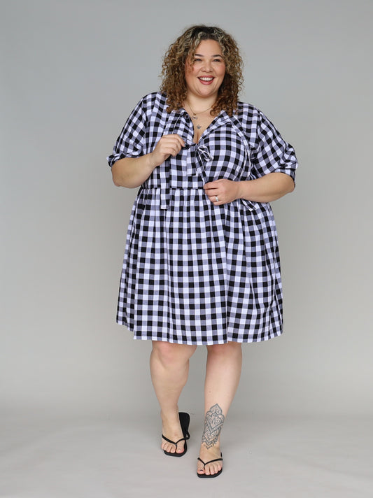 Alma Dress - Gingham