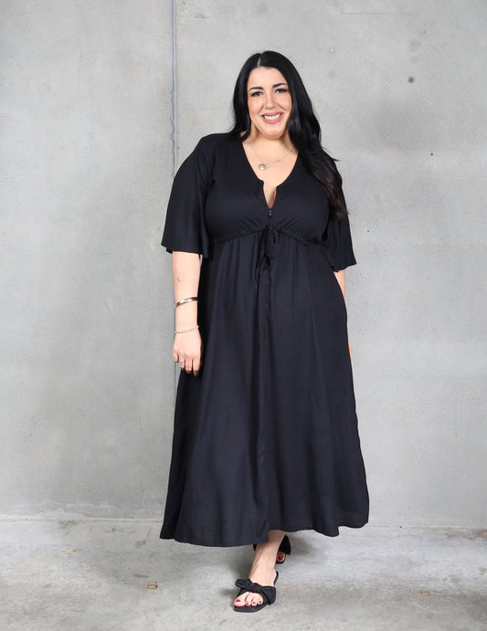 Juney Dress - Black - Isla-Maree