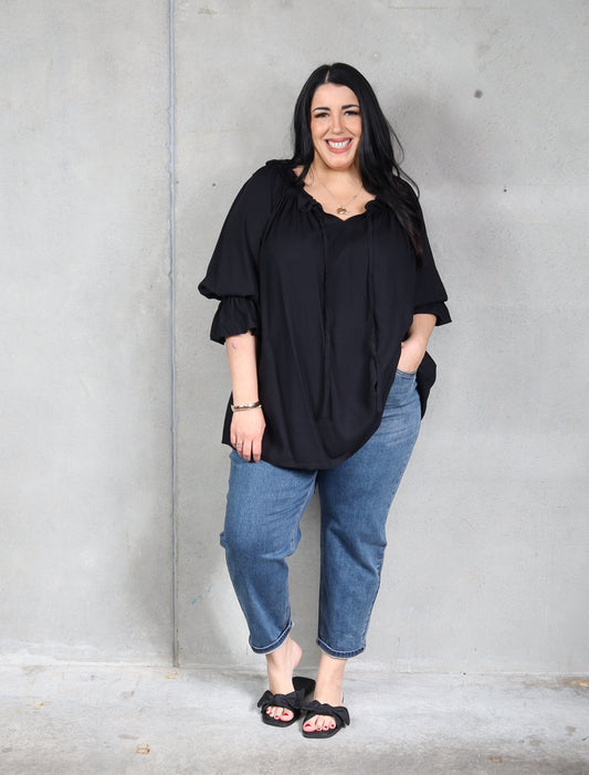Sophia Blouse - Black