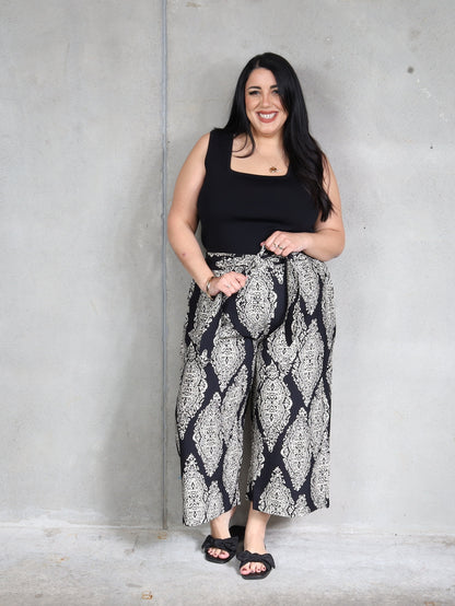 Venice Pants 7/8th - Baroque