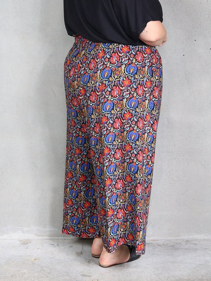 St Tropez Pant - Black Mandala