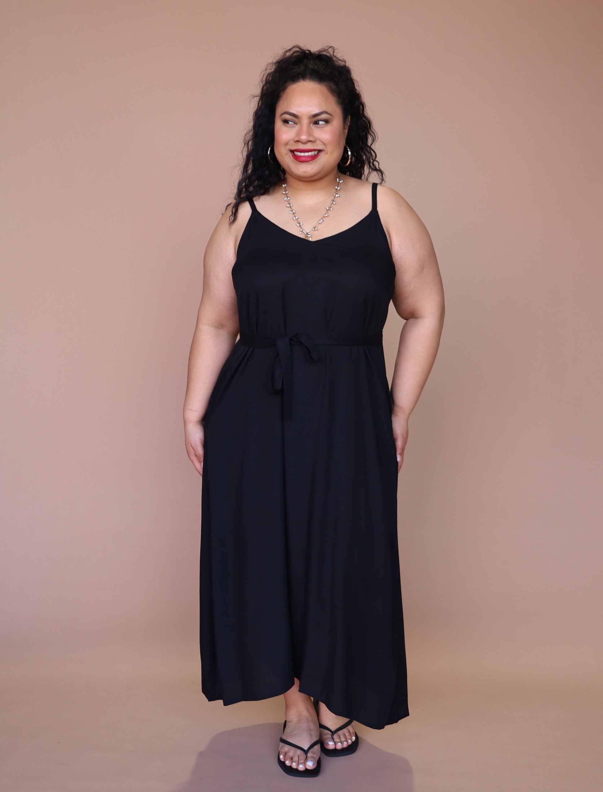 plus size maxi dresses nz Curve Sleeveless Tiered Maxi Dress