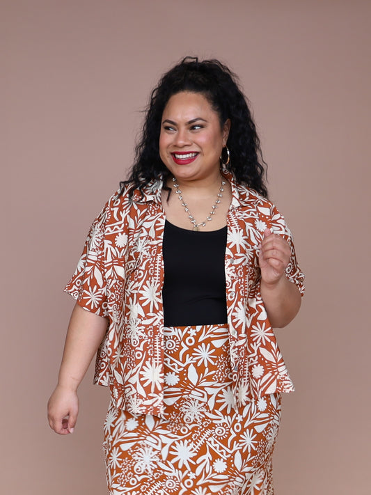 Raffles Shirt - Beach Vacay Tan