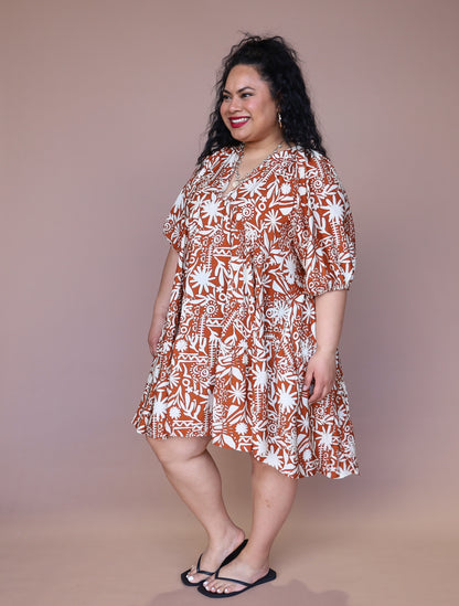 Mamma Mia Dress - Beach Vacay Tan