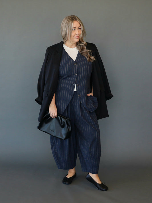 Let's Dance Pant - Ink Pinstripe - PRE SALE EARLY OCTOBER