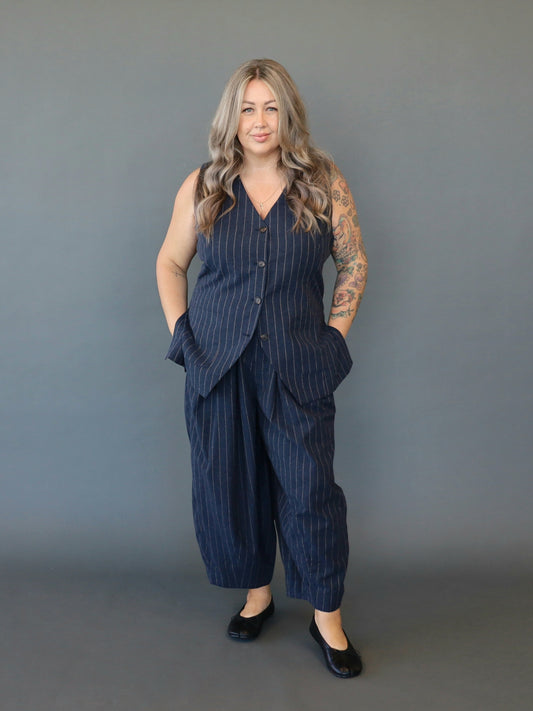 Let's Dance Pant - Ink Pinstripe - PRE SALE EARLY OCTOBER