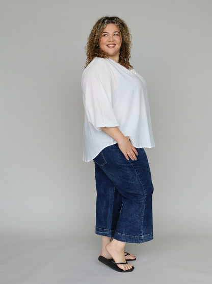 Artist Shirt - White - Isla-Maree