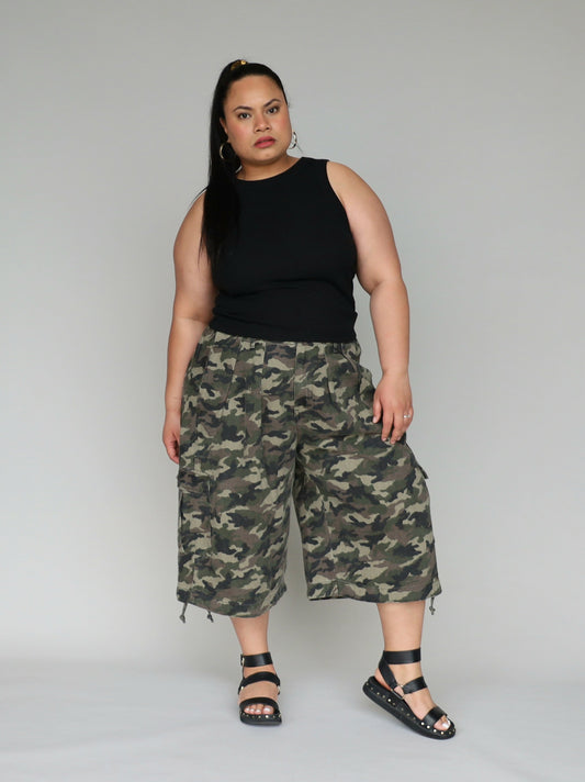LDP Bermuda Shorts - Camo - Isla-Maree