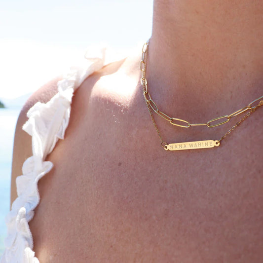Mana Wahine Double Chain Necklace