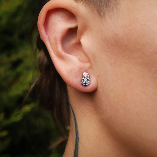 Tiki Stud - Silver