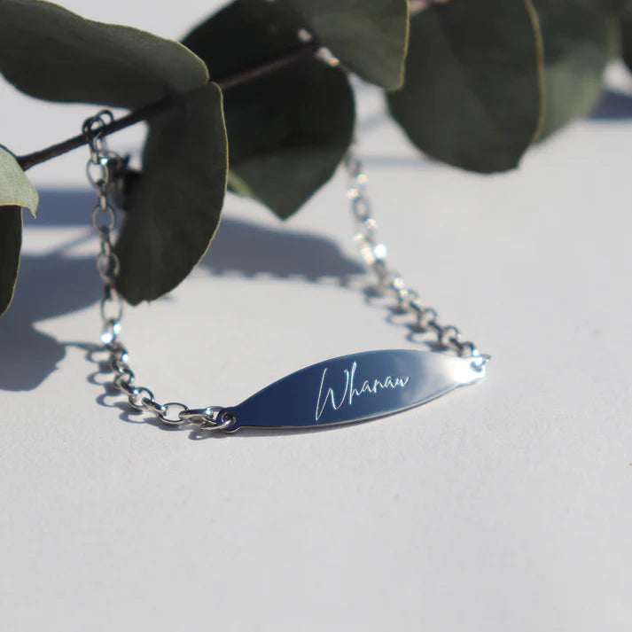 Whanau Signature Bracelet - Silver - Isla-Maree