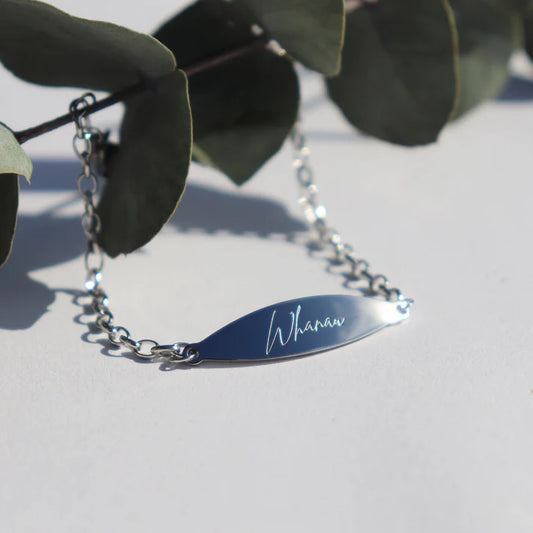 Whanau Signature Bracelet - Silver - Isla-Maree