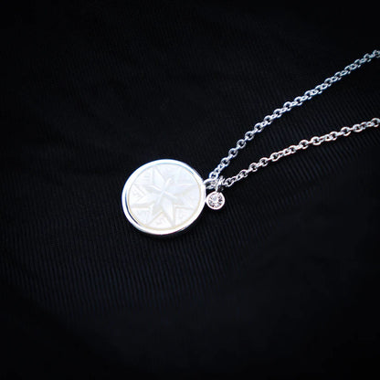 Matariki Whetū Necklace - Silver