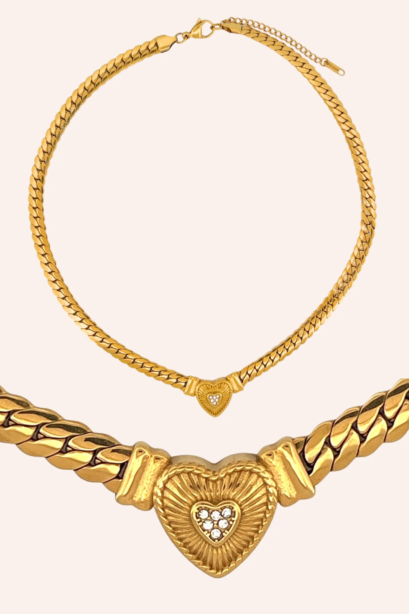 Dynasty Heart Necklace - Isla-Maree
