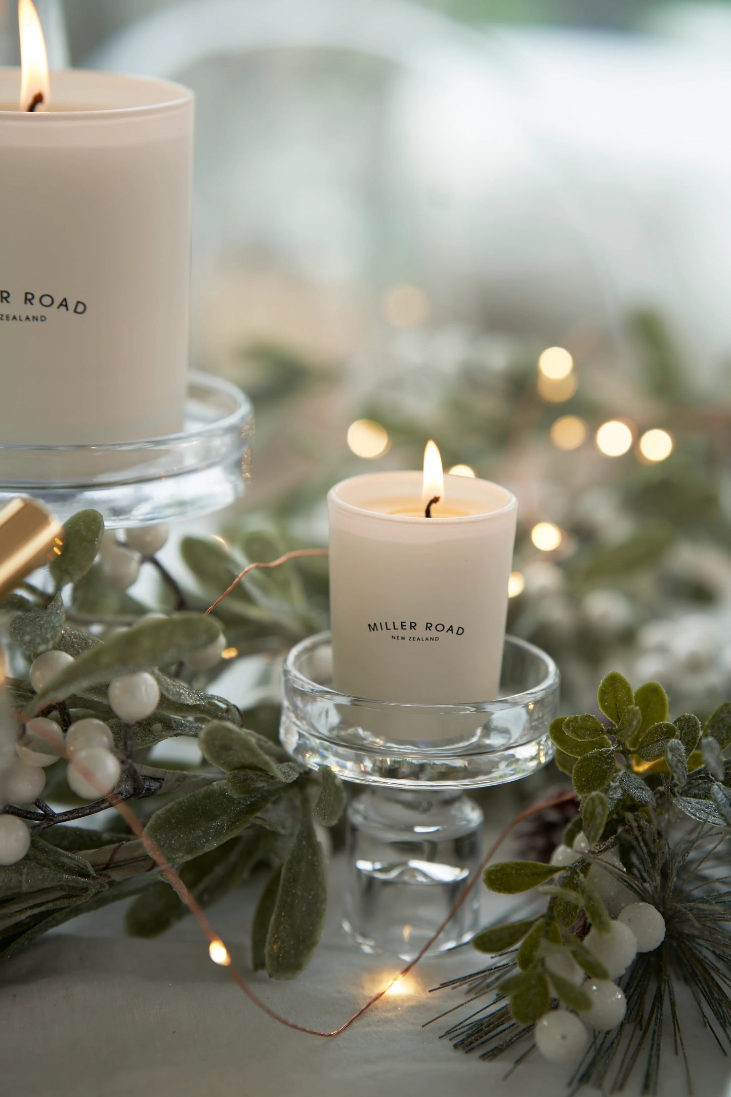 Miller Road Mini Christmas Candle