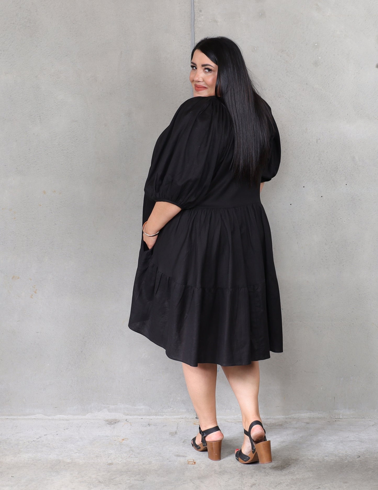 Mamma Mia Dress - Black