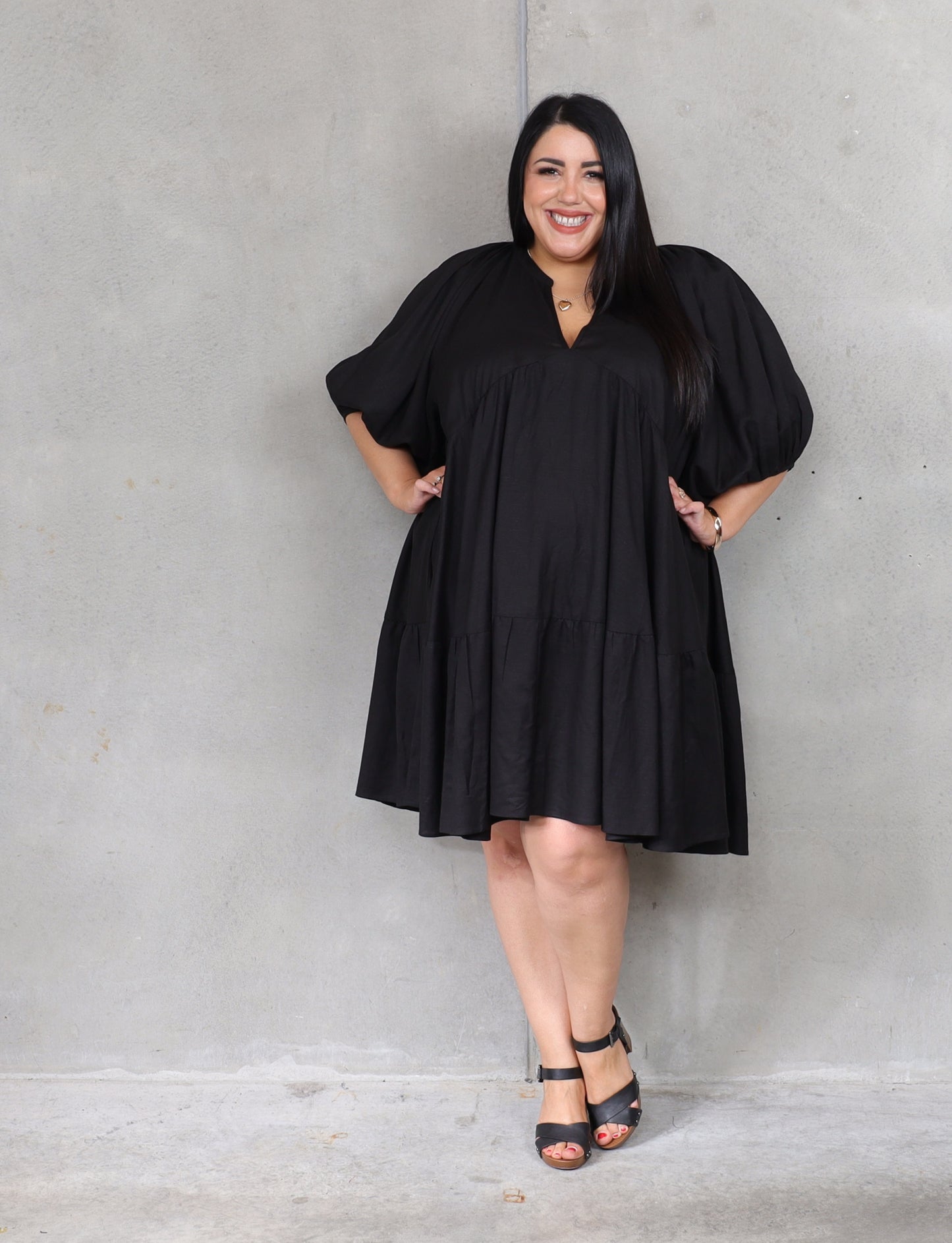 Mamma Mia Dress - Black
