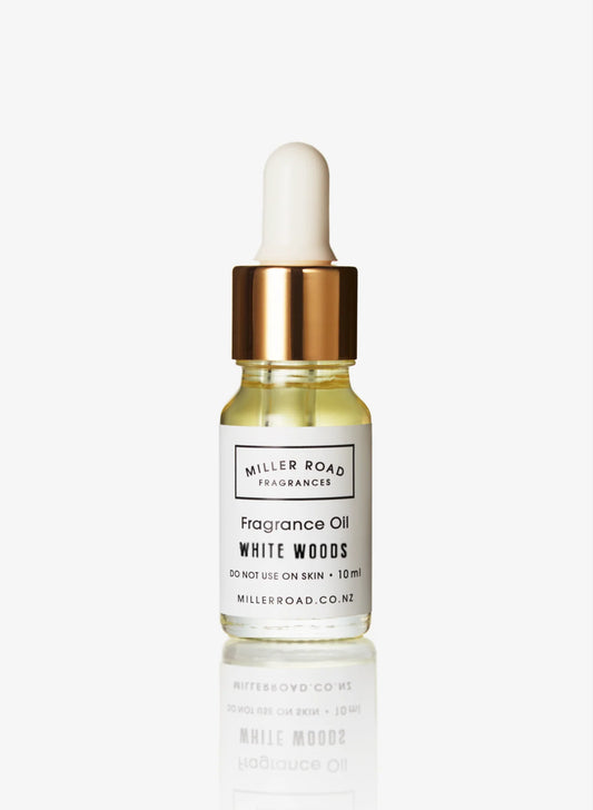 Miller Road Fragrance Oils 10ml - White Woods