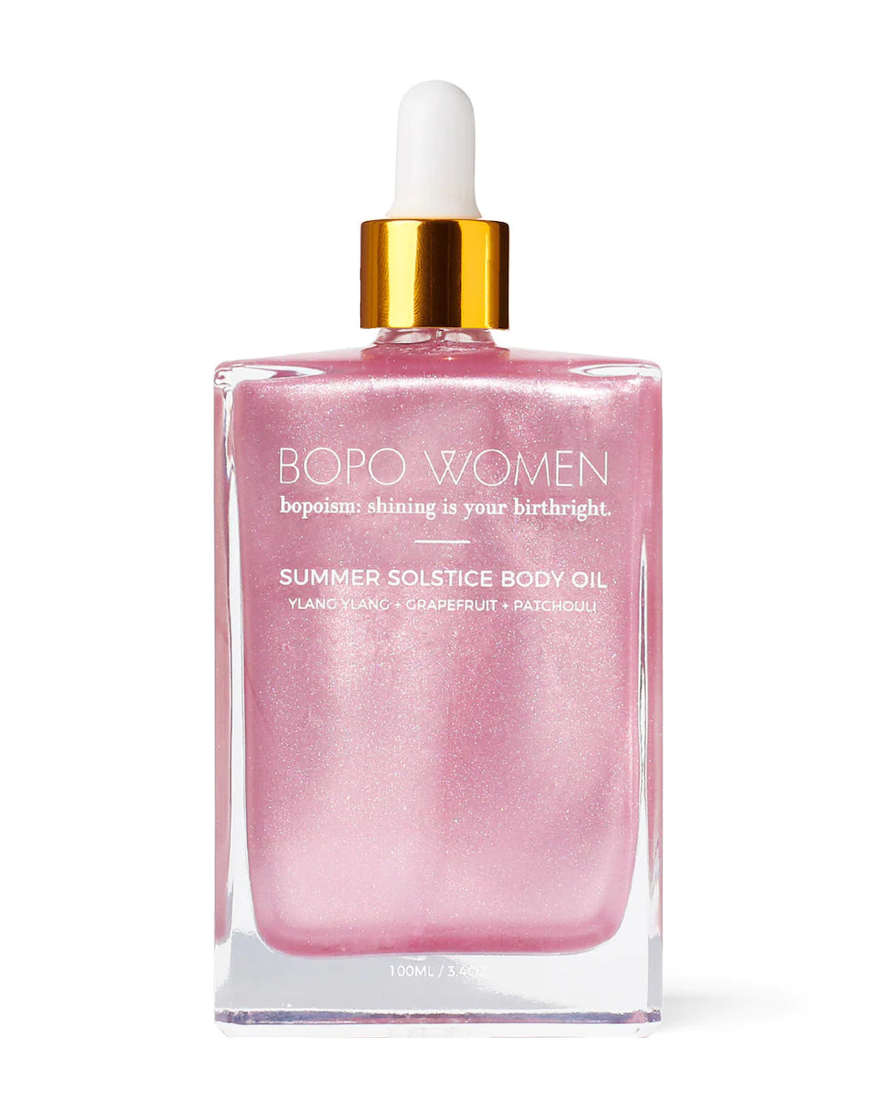 Bopo Women Body Oil - Summer Solstice Pink 100ml